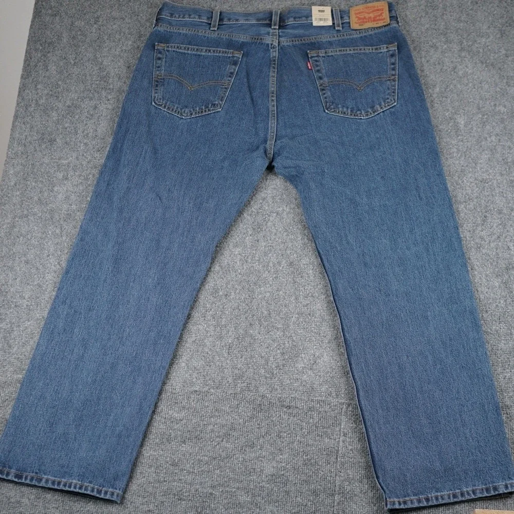 Levi's‎ 505 Regular Fit Jeans Mens 40x30 Blue Straight Leg Denim Pants